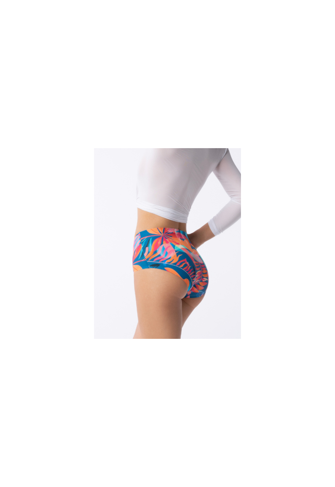 Julimex Figi Jungle Maxi (wysoki stan) Bielizna/Akcesoria