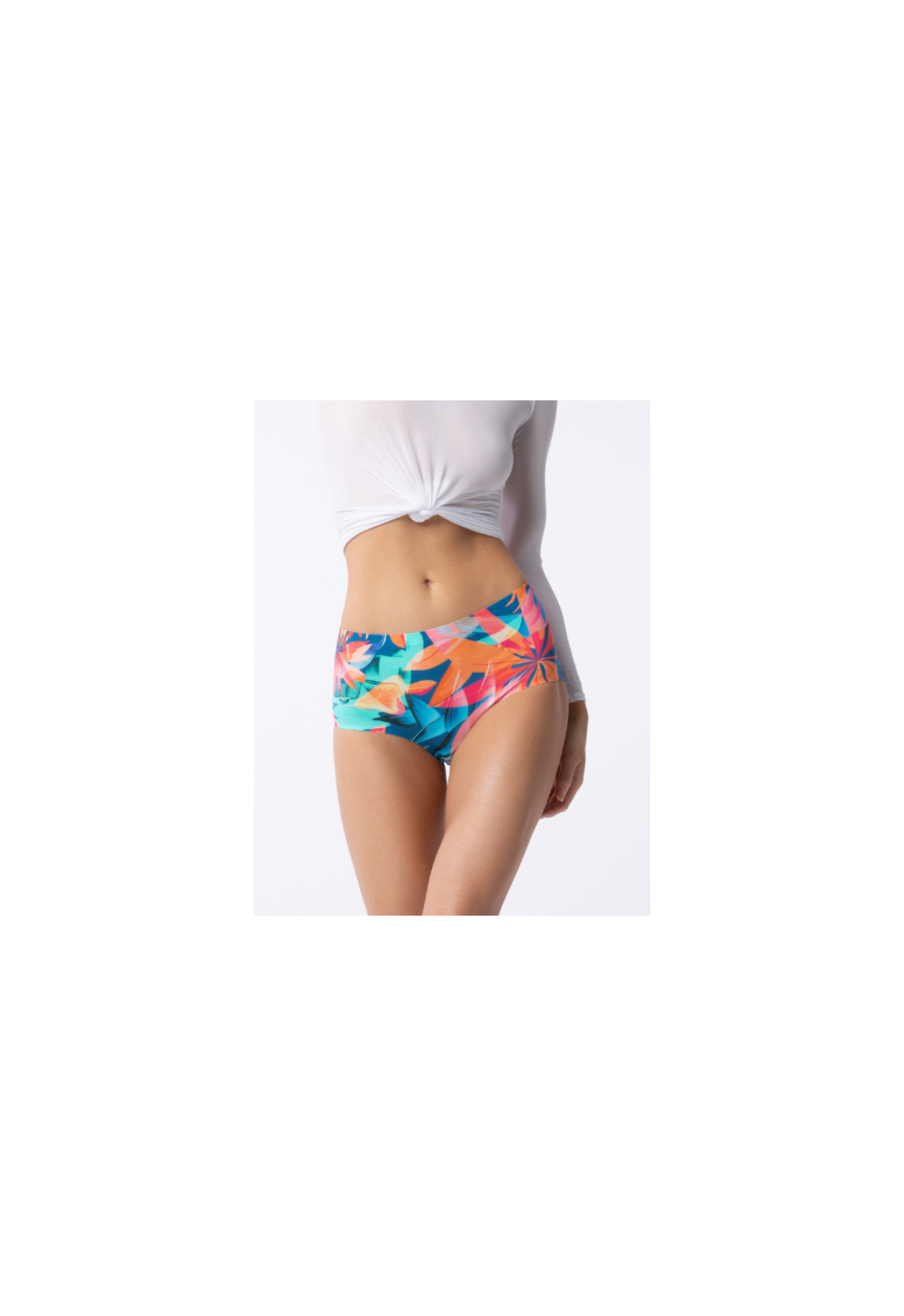 Julimex Figi Jungle Maxi (wysoki stan) Bielizna/Akcesoria