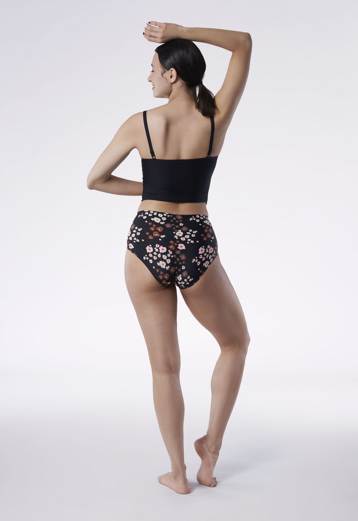 Julimex Figi Peggy Brown Maxi (wysoki stan) Bielizna/Akcesoria