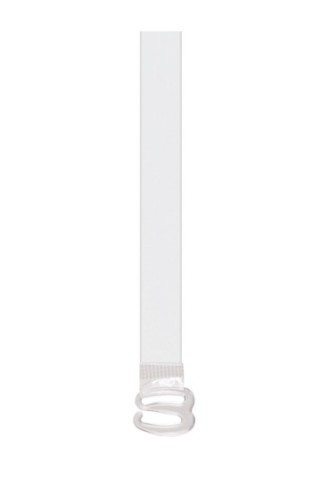 Julimex RT03 Ramiączka silikonowe 10mm (transparentny zaczep) Bielizna/Akcesoria