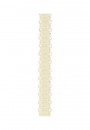 Julimex RB116 Ramiączka materiałowe z ażurem 10mm (ecru) Bielizna/Akcesoria