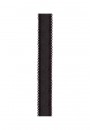 Julimex RB398 Ramiączka materiałowe z koronką 12mm (czarne) Bielizna/Akcesoria
