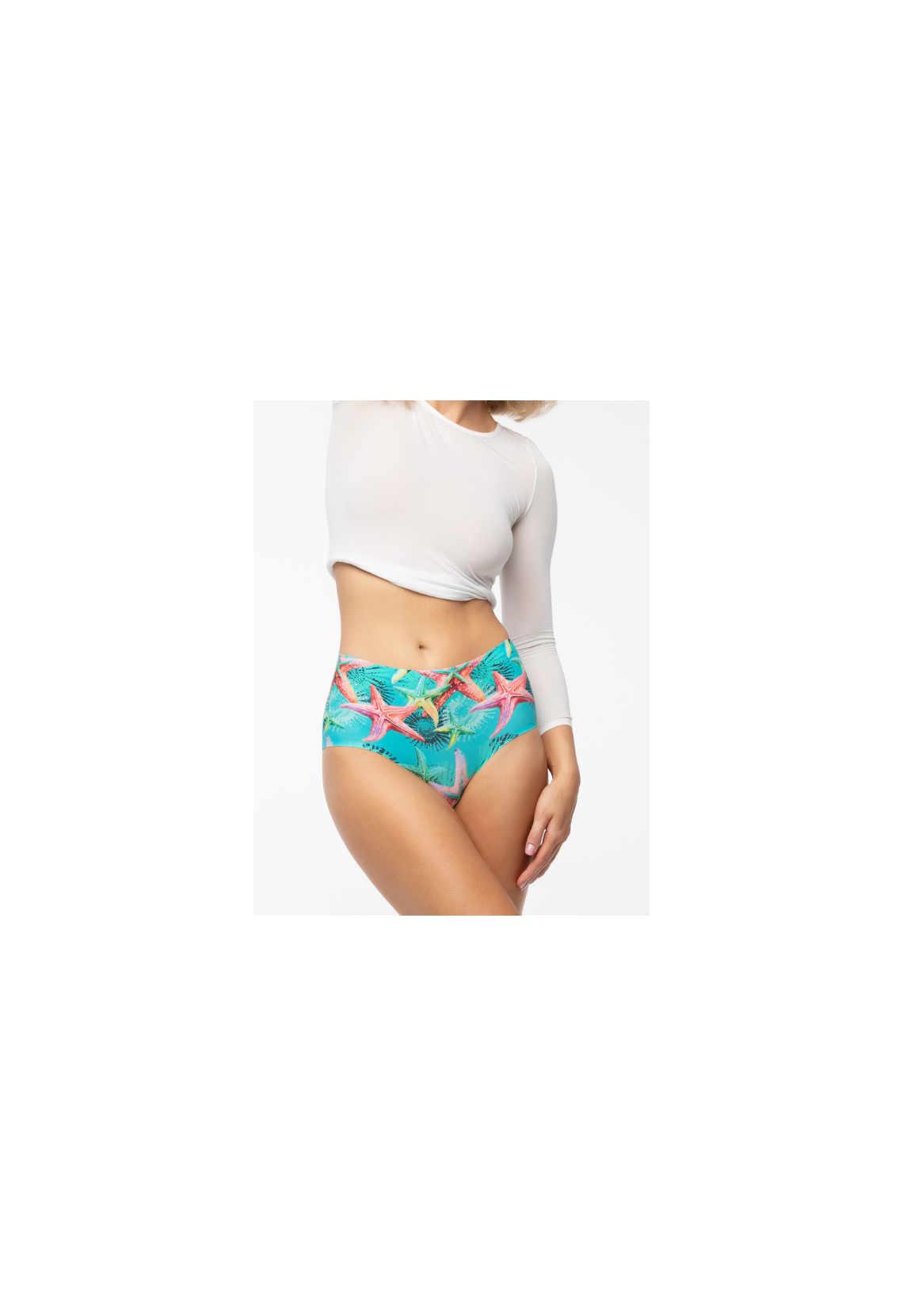 Julimex Figi Sea Stars Maxi (wysoki stan) Bielizna/Akcesoria