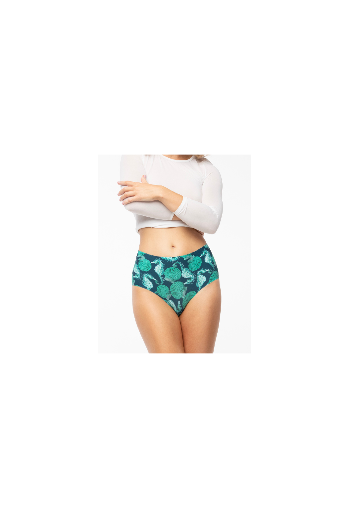 Julimex Figi Sea Story Maxi (wysoki stan) Bielizna/Akcesoria