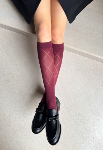 CARO     Podkolanówki Damskie Podkolanówki