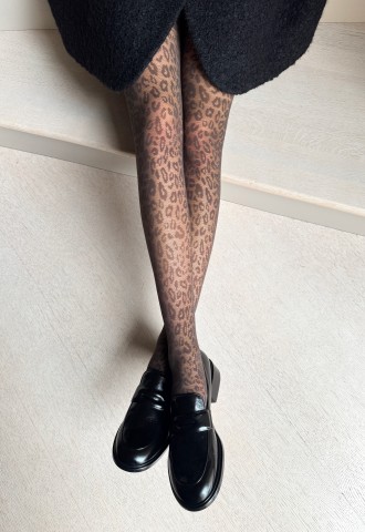 LEOPARDO 20 DEN Rajstopy Damskie Rajstopy Fantazyjne